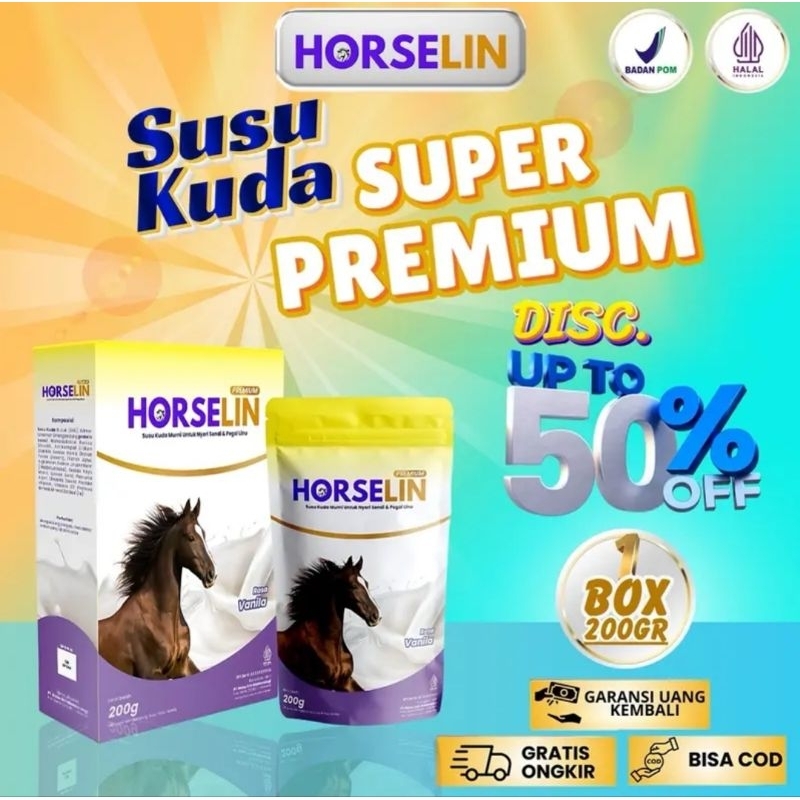 

HORSELIN Susu kuda Premium no 1 Di Indonesia