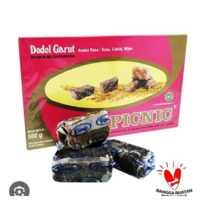 

Dodol garut picnic 500gr