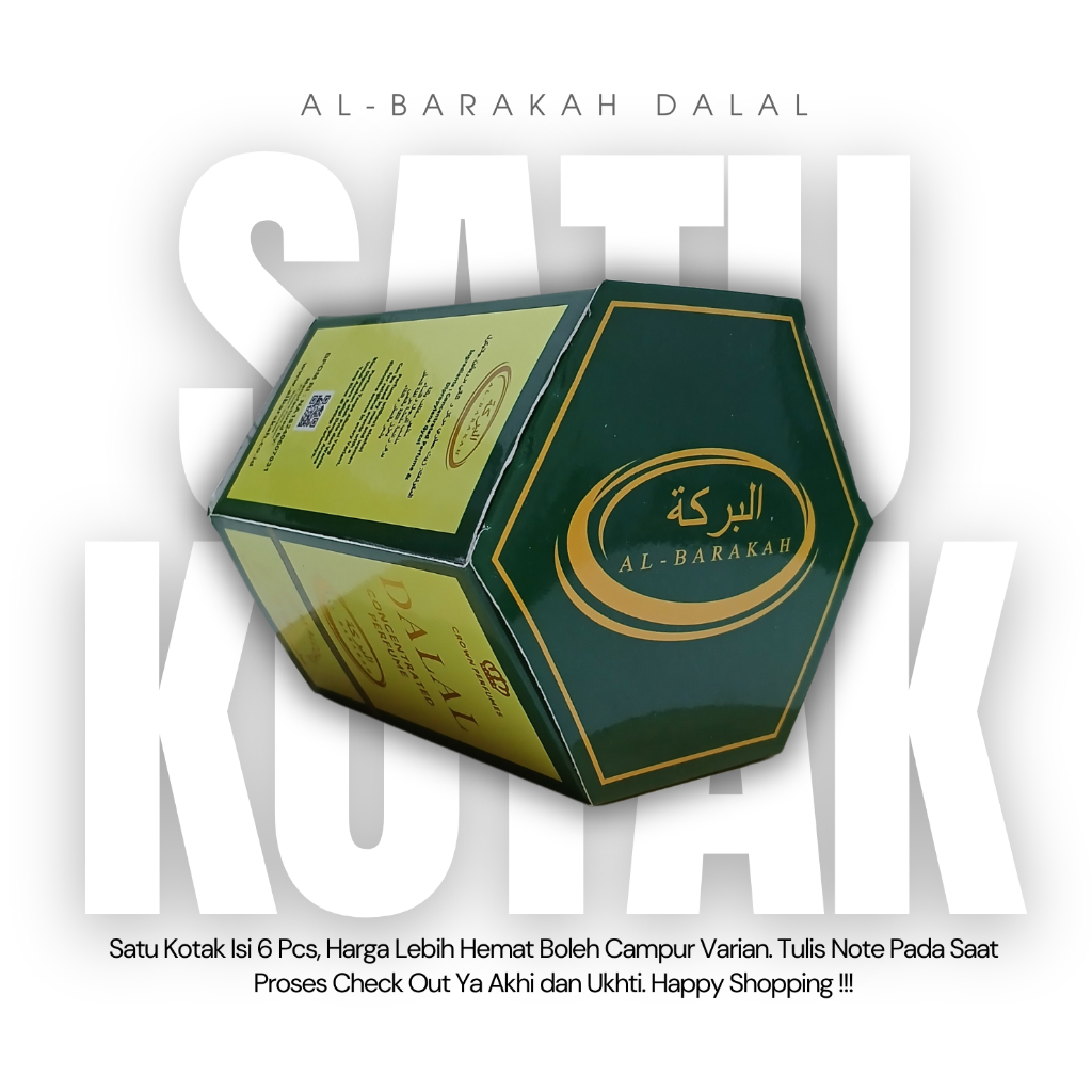 ALBARAKAH Parfum Sholat Non Alkohol Terbaik DALAL 1 BOX