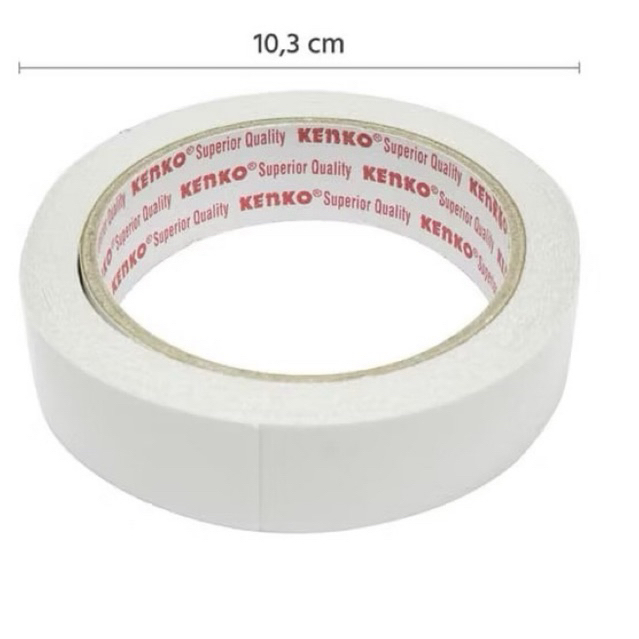 

DOUBLE TAPE/ISOLASI BOLAK BALIK SEMAR 24MM
