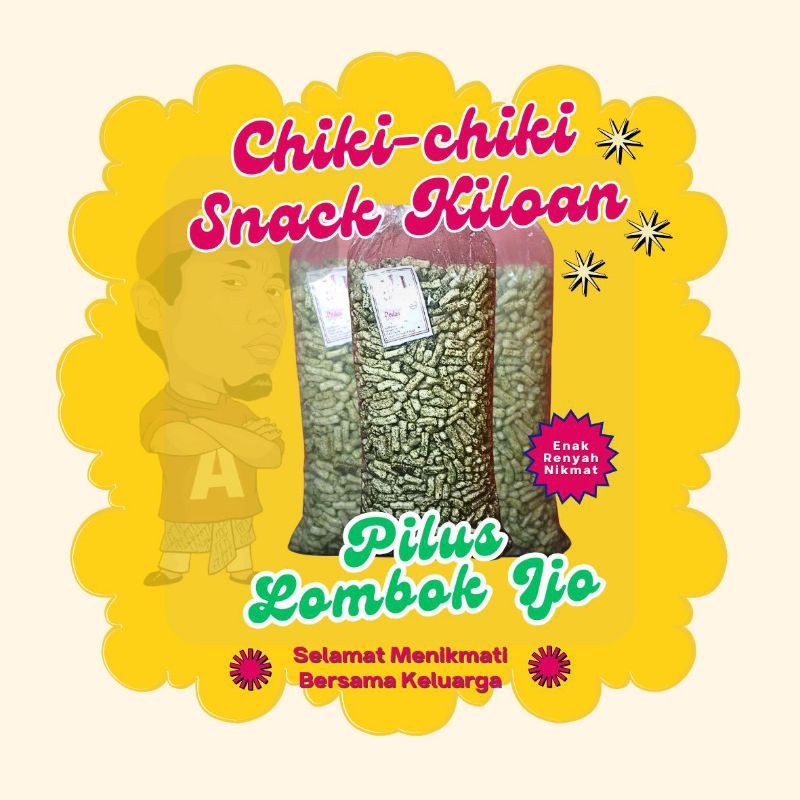 

pilus lombok ijo pilus pedas manis 100gr 250gr 500gr