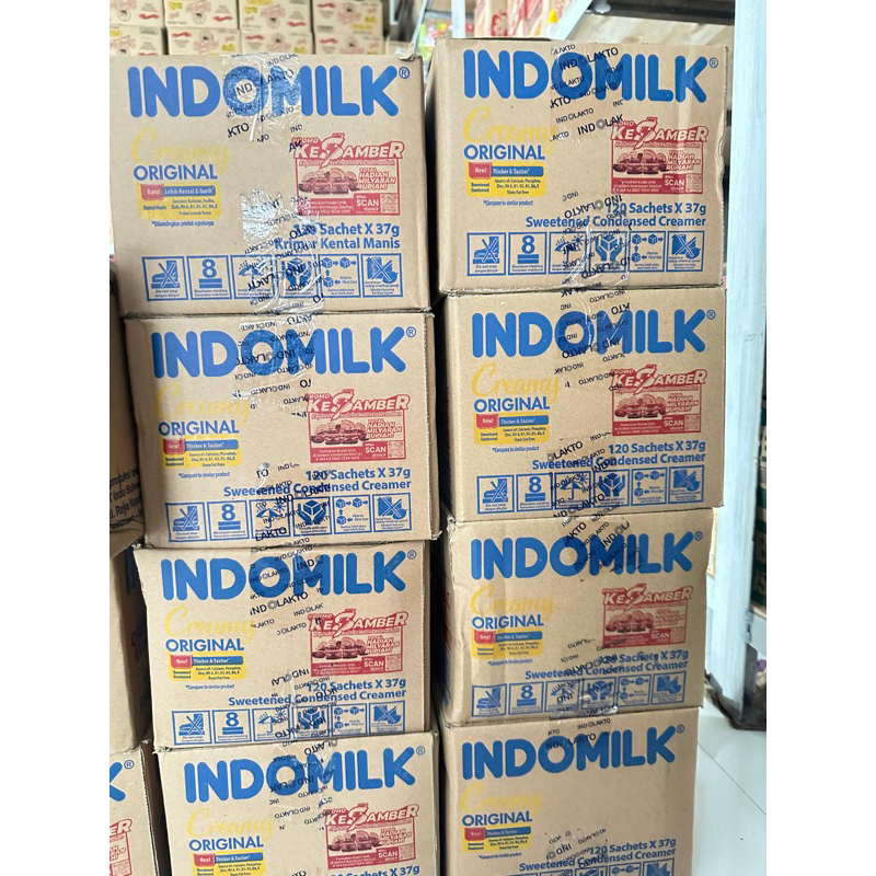 

1 dus Indomilk Kental Manis isi 20renteng / Indomilk kental manis RENTENG