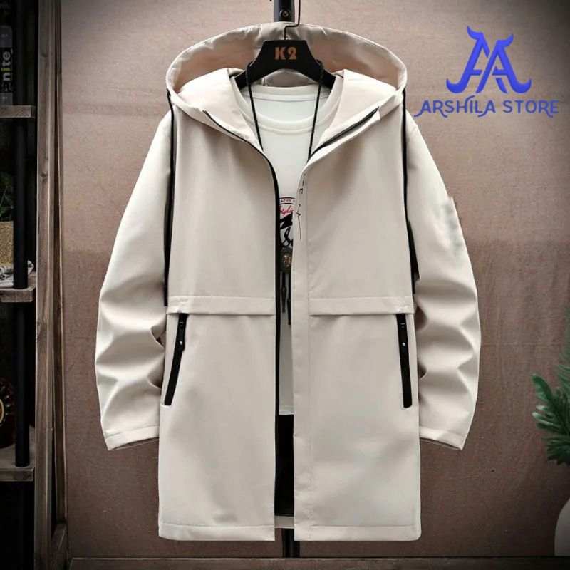 jaket pria/mantel pria musim dingin/jaket pria musim dingin/long coat pria