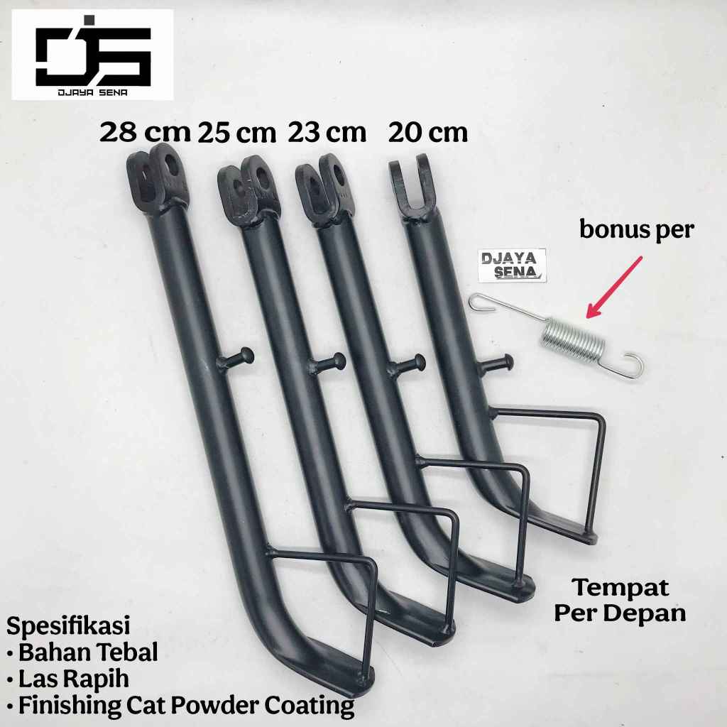 Standar Samping Win Verza Custom Universal Honda Panjang 20cm 23cm 25cm 28cm
