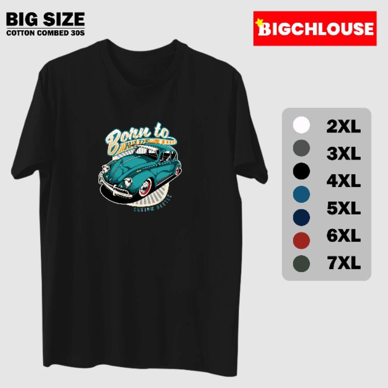 KAOS PRIA JUMBO BIGSIZE OVERSIZE UKURAN M L XL XXL XXXL 4XL 5XL KAOS JUMBO PRIA BIGSIZE SIZE KATUN K