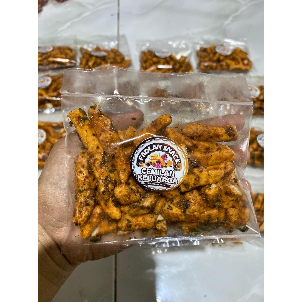 

SNACK KILOAN 45 GRAM BASRENG STIK CIKRUH PEDAS DAUN JERUK | CEMILAN MURAH