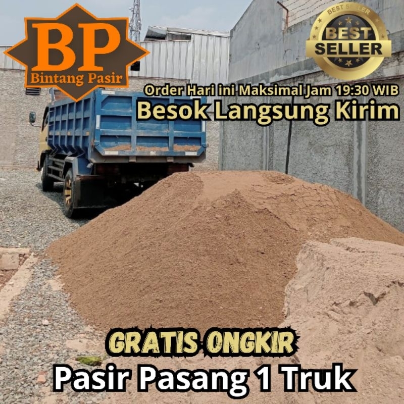 Pasir Pasang / Pasir Bangunan 1 Truk