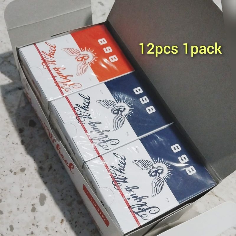 remi 1 box 12 pcs kartu remi flying whell