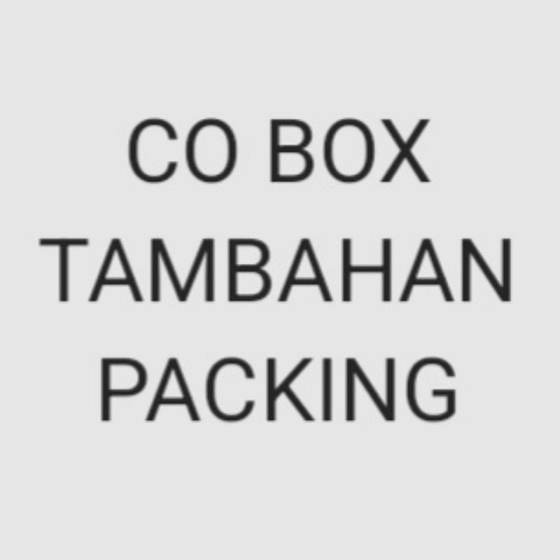 

PACKING BOX