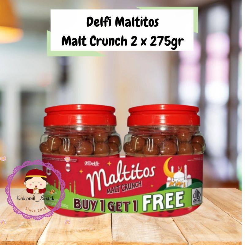 

Delfi Maltitos Malt Crunch 2 x 275 gr