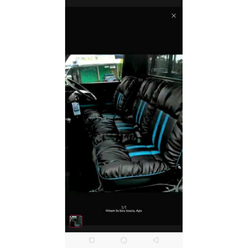 cover jok mobil model sofa, utuk mobil pick up grand max/l300/new carry/carry futura/mega carry apv/