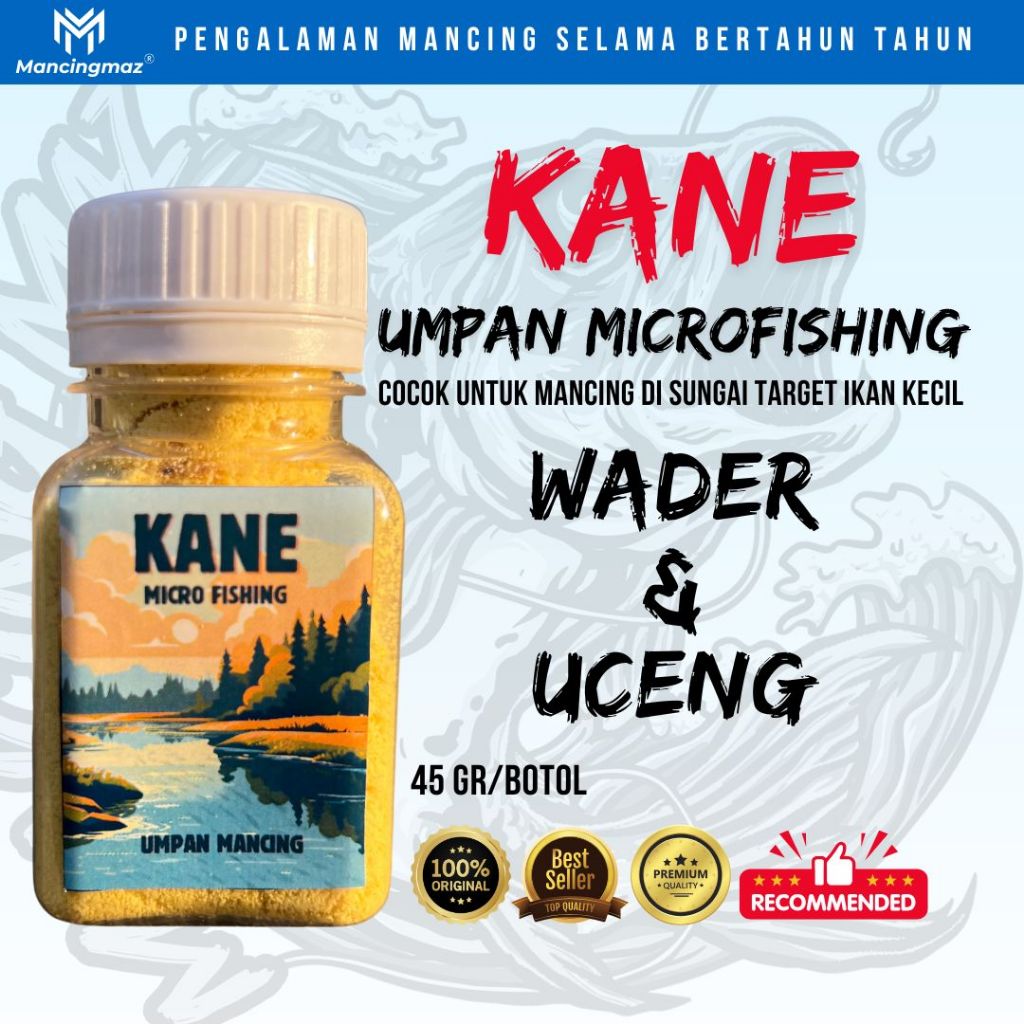 KANE Umpan Micro Fishing 45g Rasa Nangka Untuk umpan Ikan Uceng dan Wader