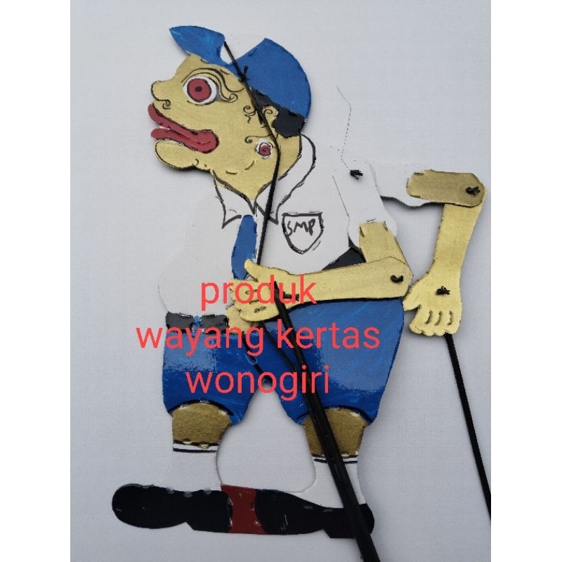 wayang kertas Bagong SMP kreasi 40 cm