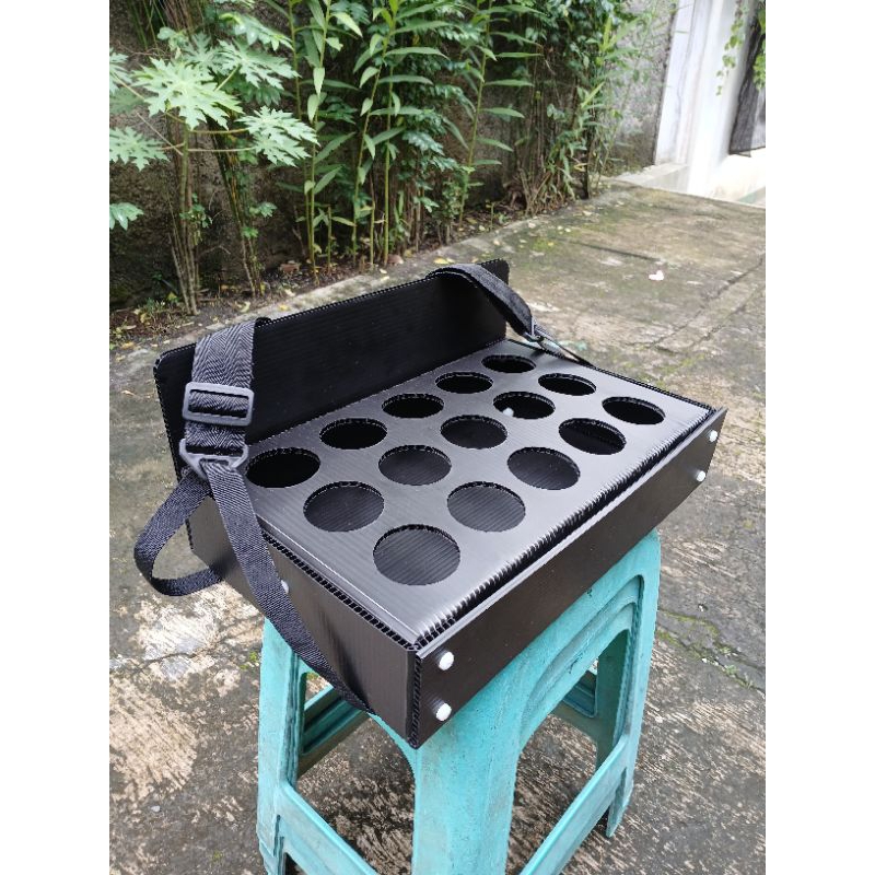 box asongan minuman tray asongan minuman 15 lubang