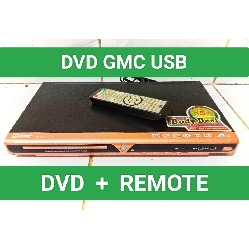 DVD GMC PLAYER GMC CD GMC VCD GMC BEKAS