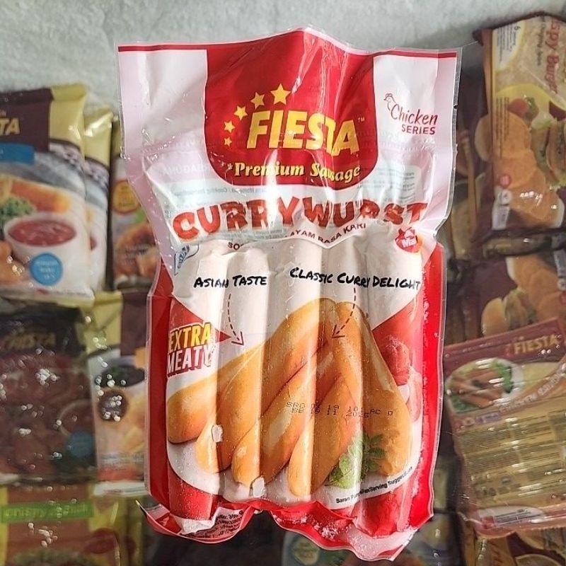 

FIESTA CURRYWURST SAUSAGE 300G