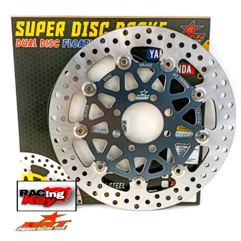 Disc Brake BRT Piringan Cakram Lebar 260 300 mm Yamaha Mio Jupiter Mx Vega X-Ride Honda BeAT Vario S