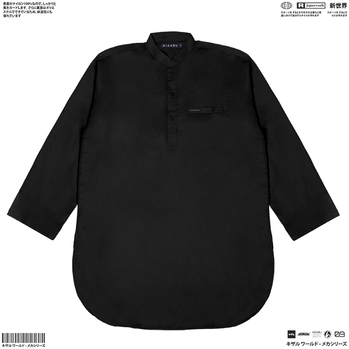 KIZARU Longsleeve Kurta KUROI