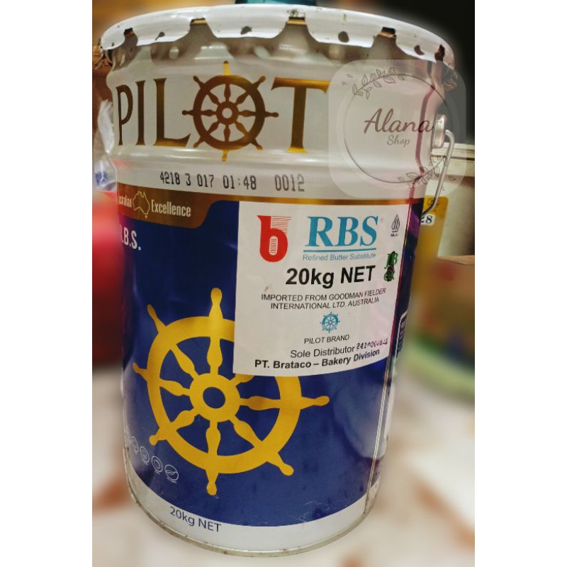 

Butter Australia RBS Pilot 250gr