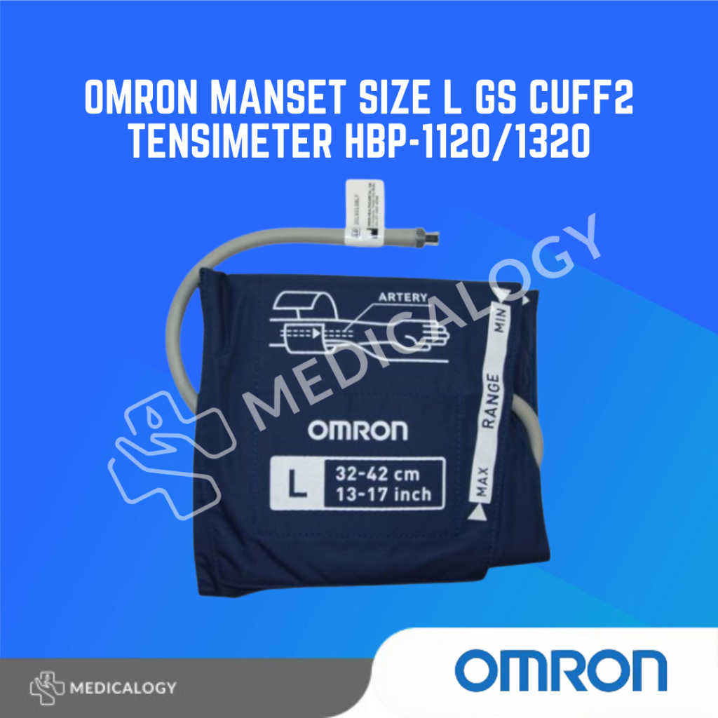 Omron Manset Size L GS CUFF2 Tensimeter HBP-1120/1320