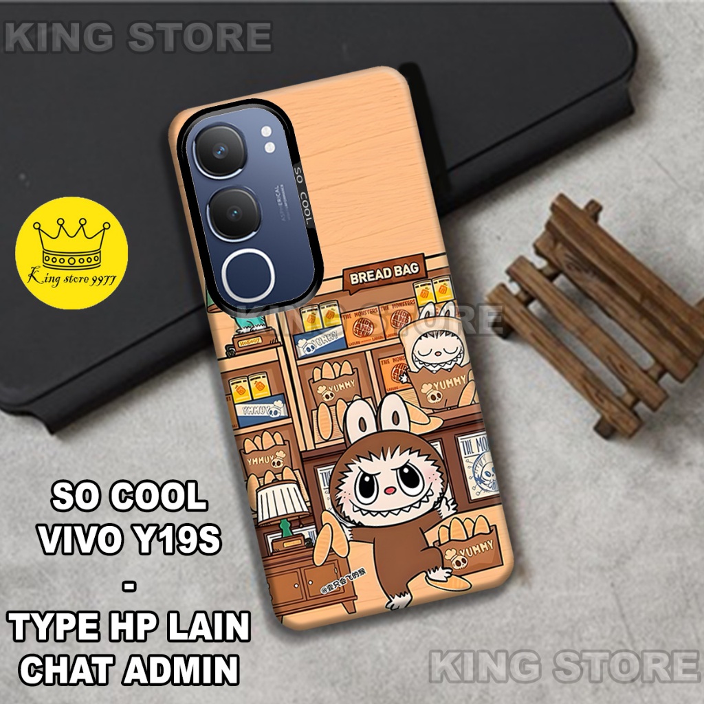 (KS28)  Case Vivo Y19S 2024 / Motif gambar Cewek/casing  Vivo Y19S/cassing Vivo Y19S/kesing hp/silic