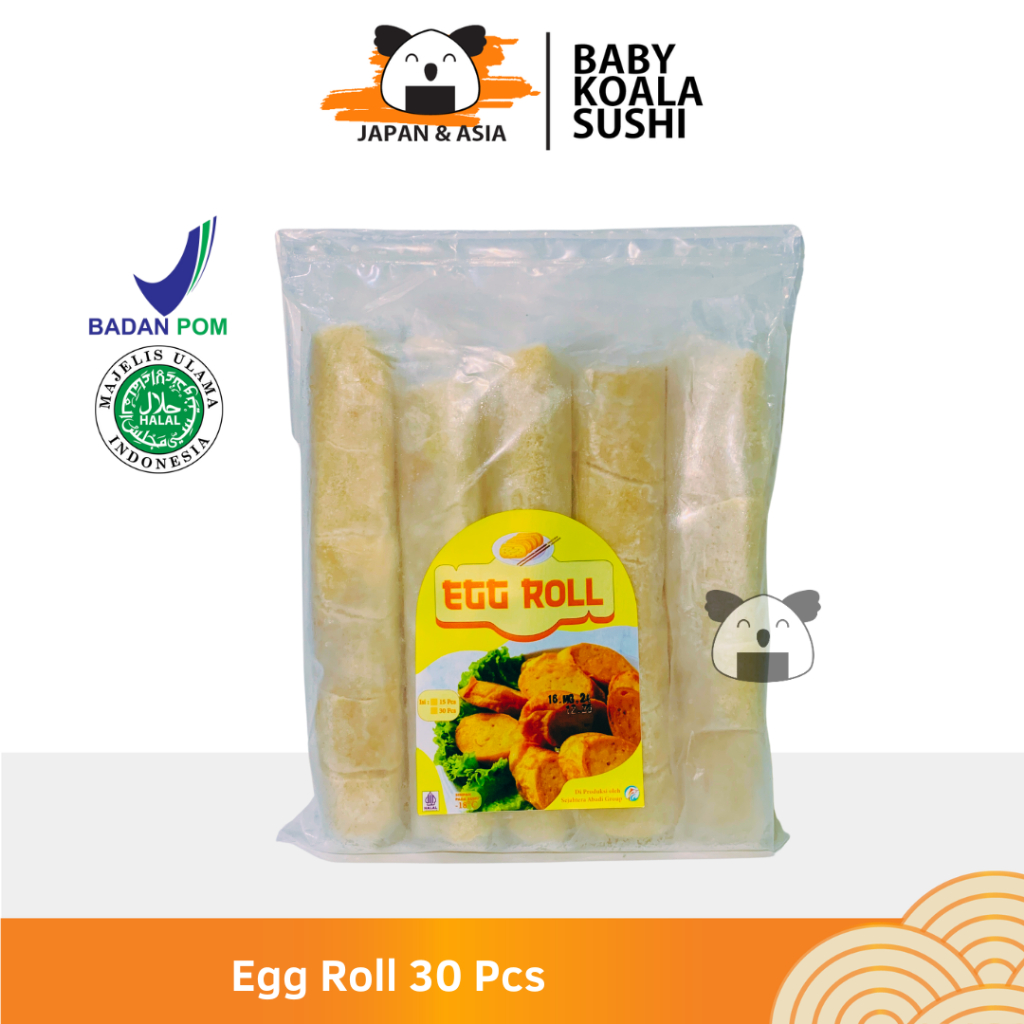 

Egg Chicken Roll Frozen isi 30 Pcs Halal