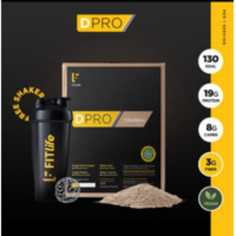 Fitlife Dpro 50 serving 1.5 kg dietpro vegan