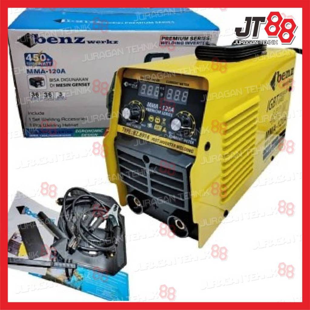 BENZ INVERTER 450W // MESIN LAS MMA-120A IGBT (BZ-8914)