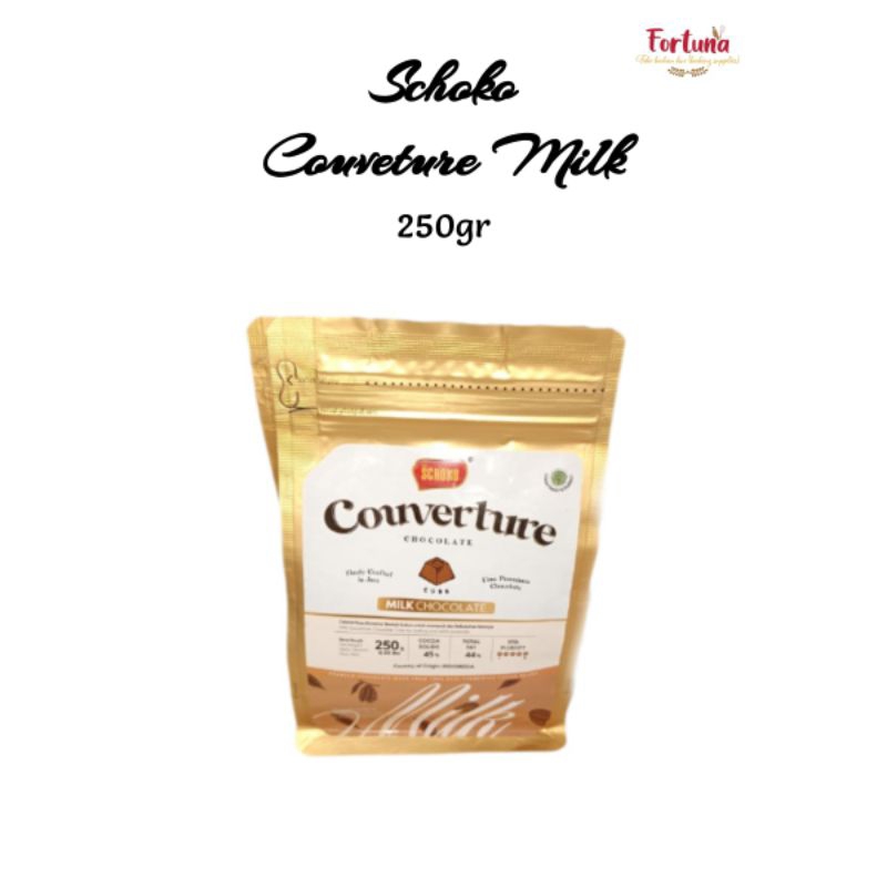 

Schoko Couverture Milk 250gr