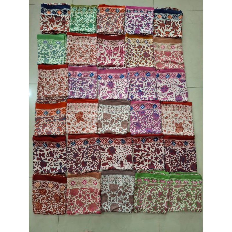 KAIN BATIK CIREBON BATIK TRUSMI BATIK FARIZA BATIK SUTRA SUTERA SUPER BATIK CAP BATIK SOGAN KLASIK H