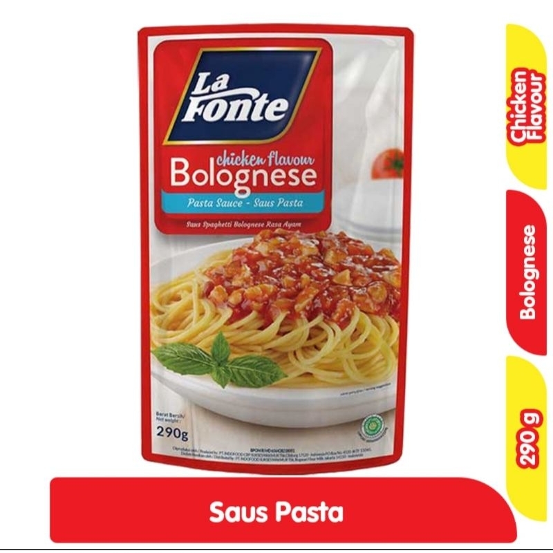

La fonte chiken bolognese saus pasta 290G