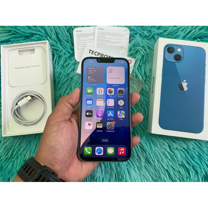 IPHONE 13 256GB IBOX BEKAS ORIGINAL SECOND RESMI