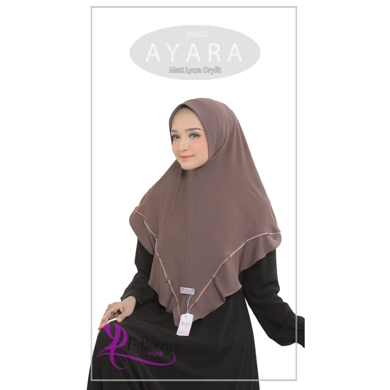 HIJAB EL BERRYS AYARA // HIJAB INSTAN // HIJAB DEWASA // HIJAB GROSIR MURAH KEKINIAN