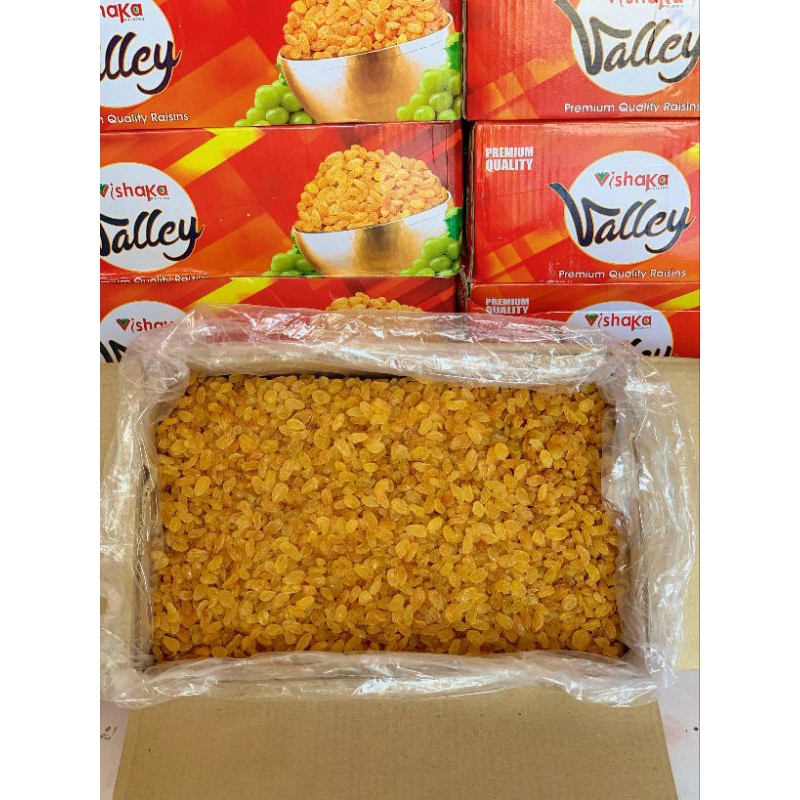 

Kismis Golden Raisin Premium / Kismis Manis Segar Valley