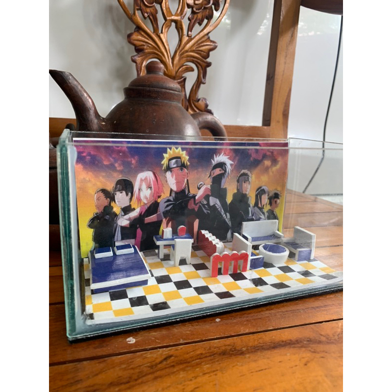 akuarium unik tema NARUTO.skuarium viral.akuarium unik.akuarium