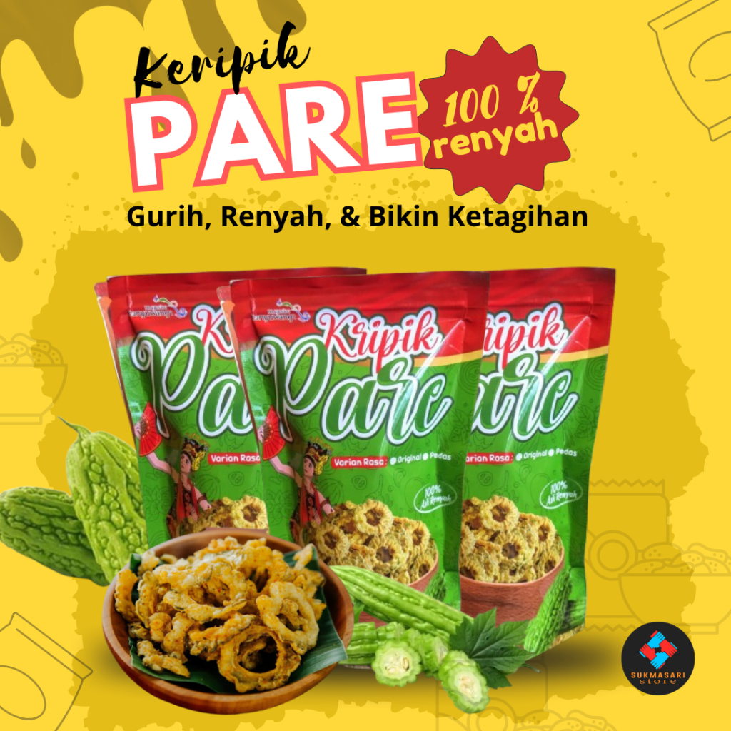 

Kripik Pare Renyah – Gurih, Renyah, dan Bikin Ketagihan!