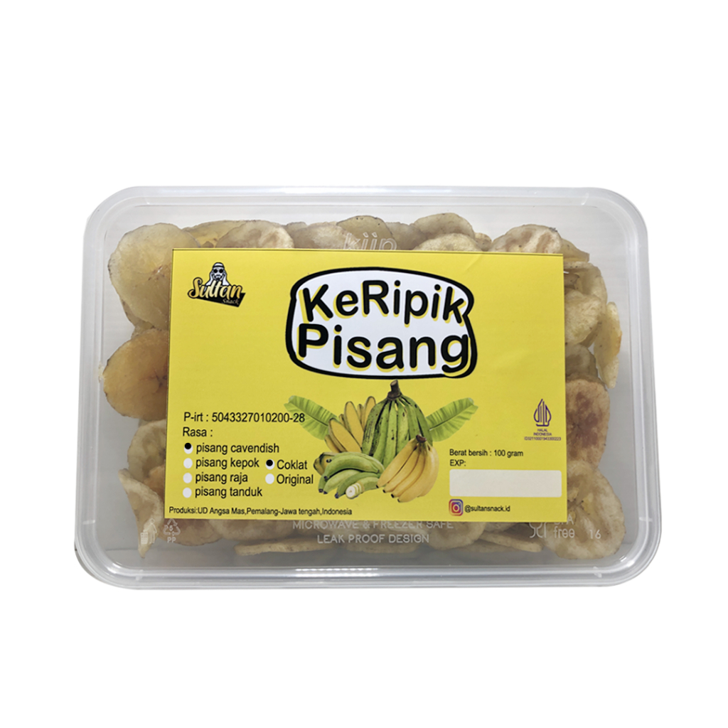 

Keripik Pisang Rasa Original 100Gram