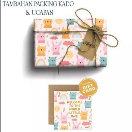 

Tambahan Packing Kertas Kado & Kartu Ucapan