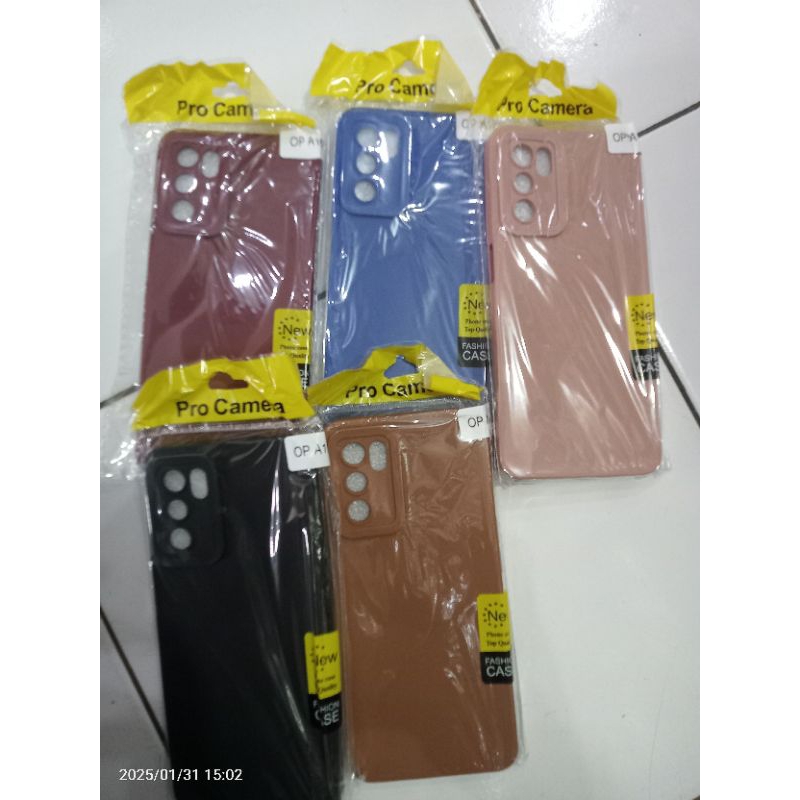 case pro camera oppo A16 soft case Oppo a16