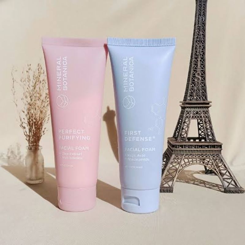 Face Wash Mineral Botanica 100ml Face Cleanser Mineral Botanica Perfect Purifying Facial Foam