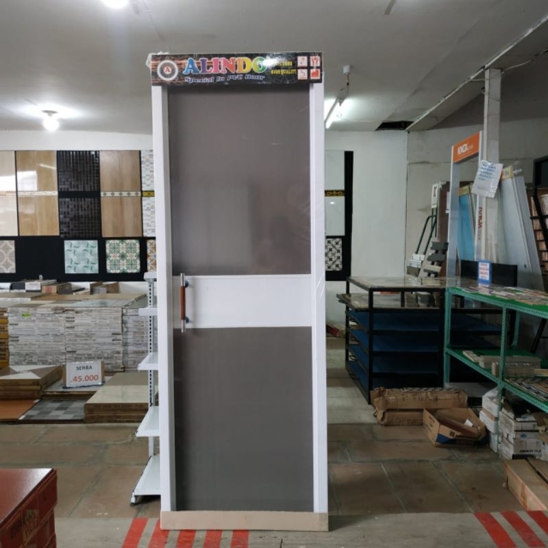 pintu pvc kamar mandi FUL SET