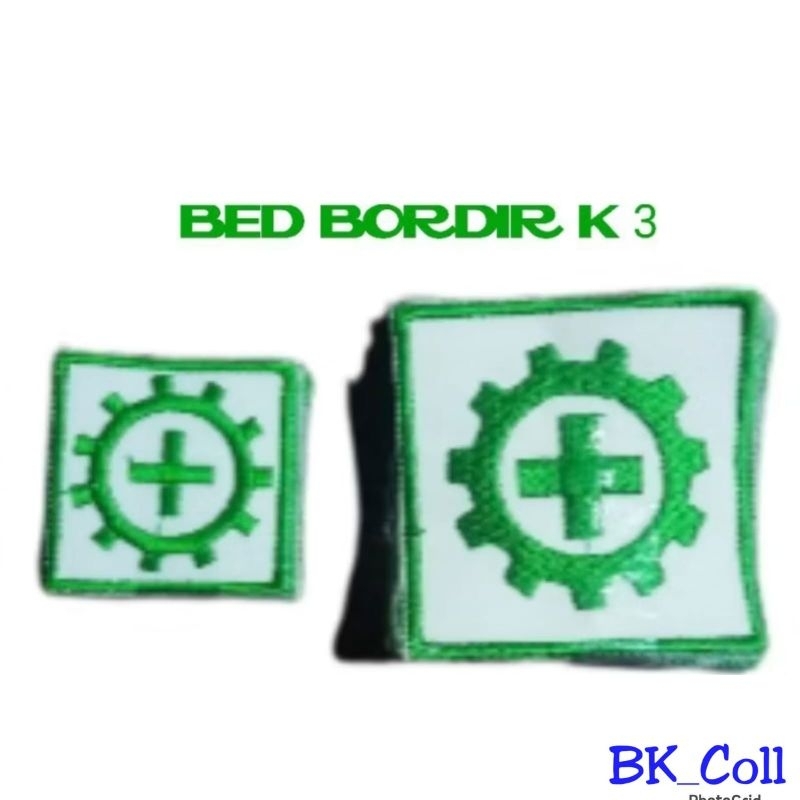 BED Bordir K3 Bedge Emblen Logo K3 Bordir