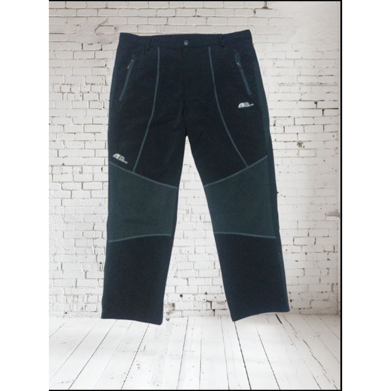 Celana Outdoor The Plus Mountain Hitam Quickdry