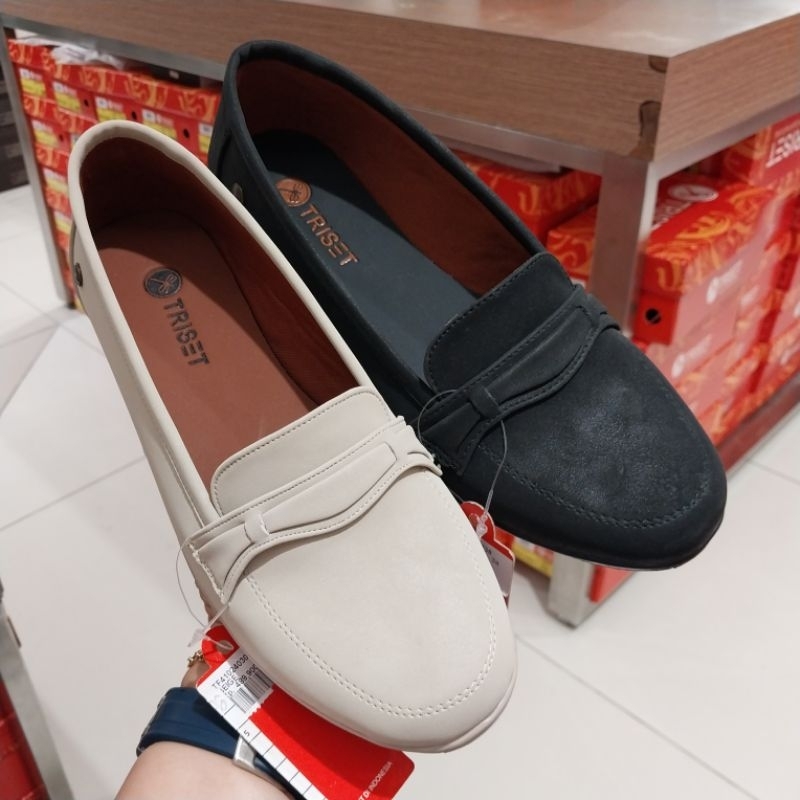 TRISET sepatu wanita loafer/moccasin original