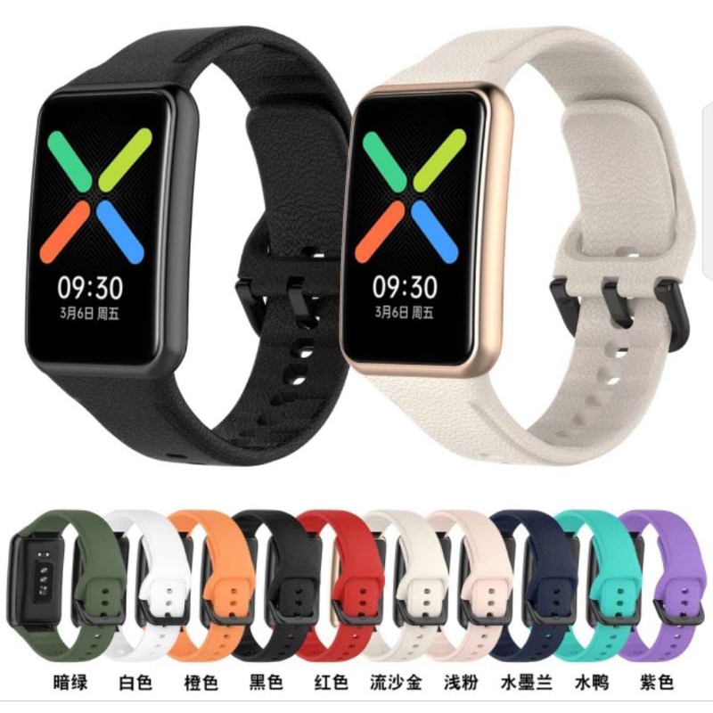 Strap Silicone / Tali Jam OPPO WATCH FREE