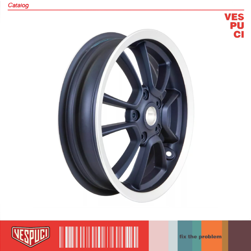 Velg Pelek Vespa Yahct Ring 12 Vespa Matic Matik Metik Primavera Sprint Depan Belakang Original Piag