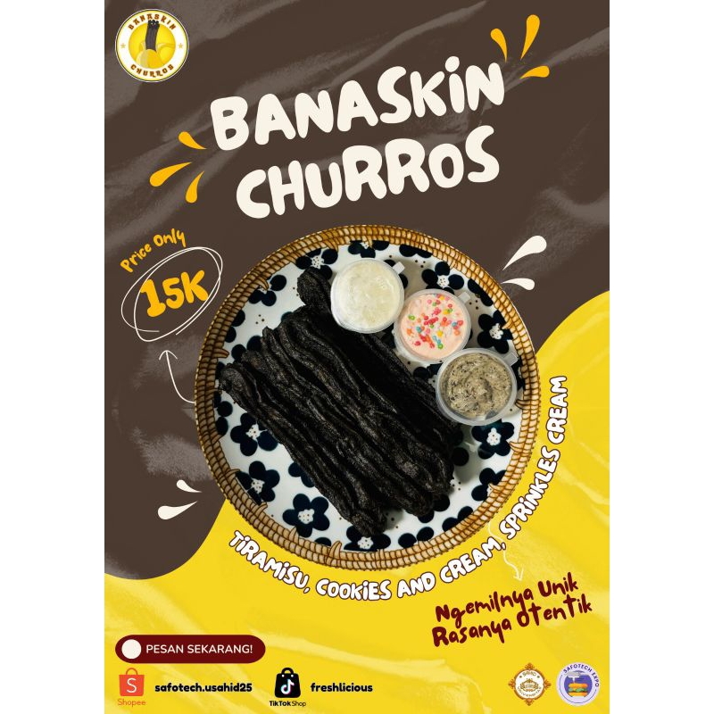 

[FROZEN FOOD] Banaskin Churros