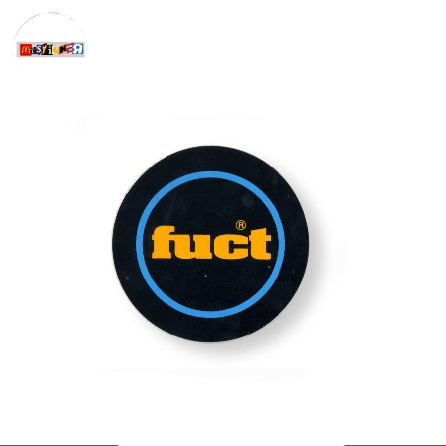 

sticker fuct og logo rounded stiker