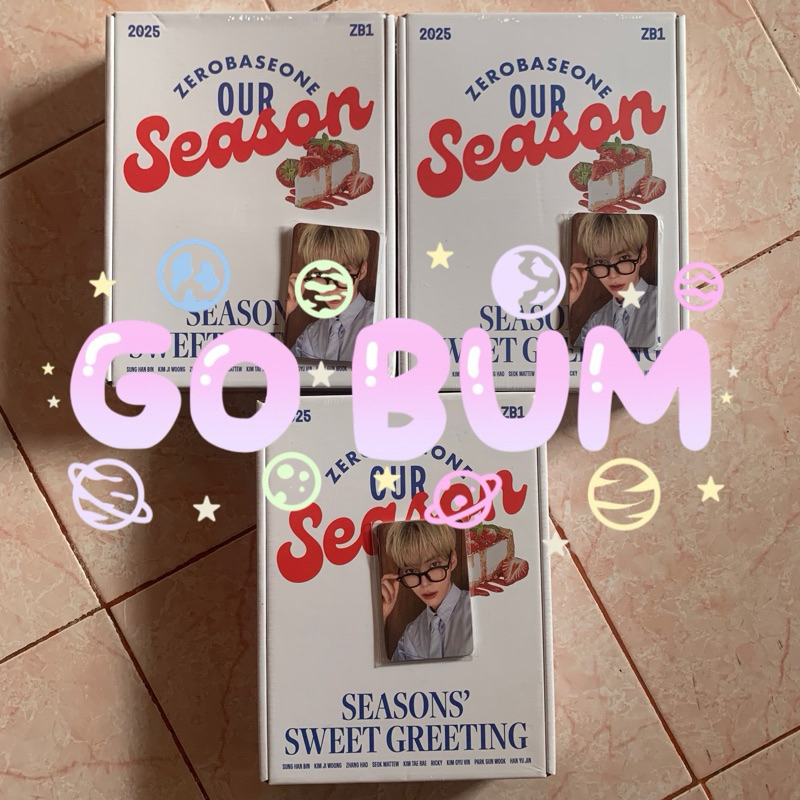 ᯓ★ [PELUNASAN] SEASON GREETINGS 2025 ZEROBASEONE ✮⋆˙