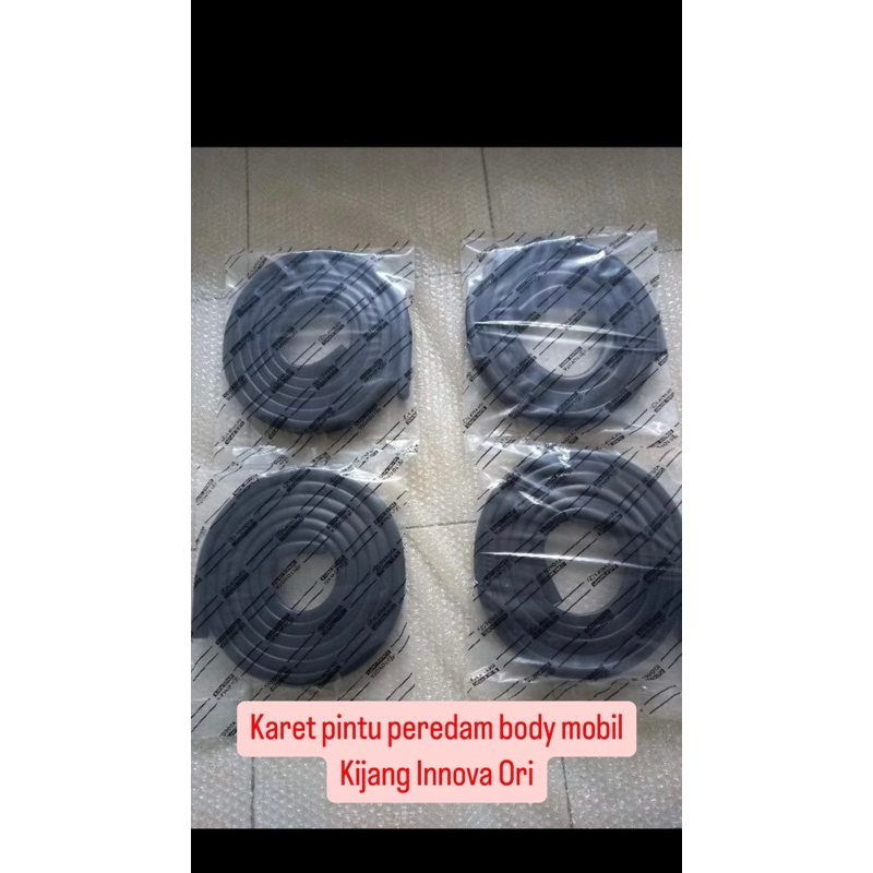 Karet pintu peredam body mobil Kijang Innova fullset Original